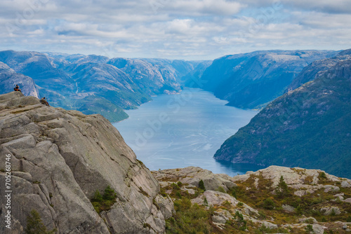 Landscape of the Preikestolen (Norway) © Alberto Giron