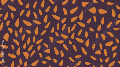 Stock illustration. Vector illustration. Simple vector illustration. Autumn illustration. Simple decoration illustration. Vector seamless abstract pattern leaves.