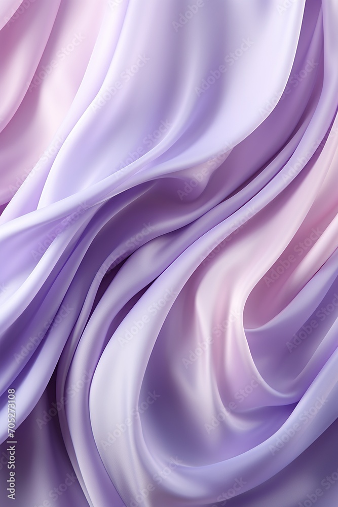 Obraz premium Gradient purple pink silk fabric