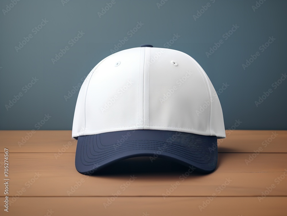 Trendy Baseball Cap Mockup for Sports and Streetwear - AI Generated Trendy Baseball Cap Mockup for Sports and Streetwear - AI Generated