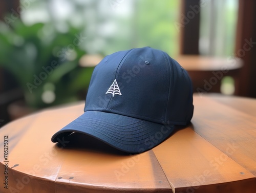Trendy Baseball Cap Mockup for Sports and Streetwear - AI Generated