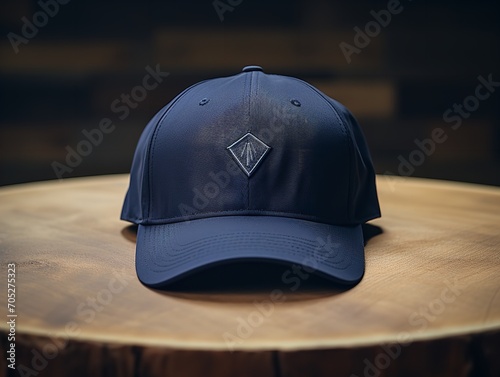 Wallpaper Mural Trendy Baseball Cap Mockup for Sports and Streetwear - AI Generated Torontodigital.ca