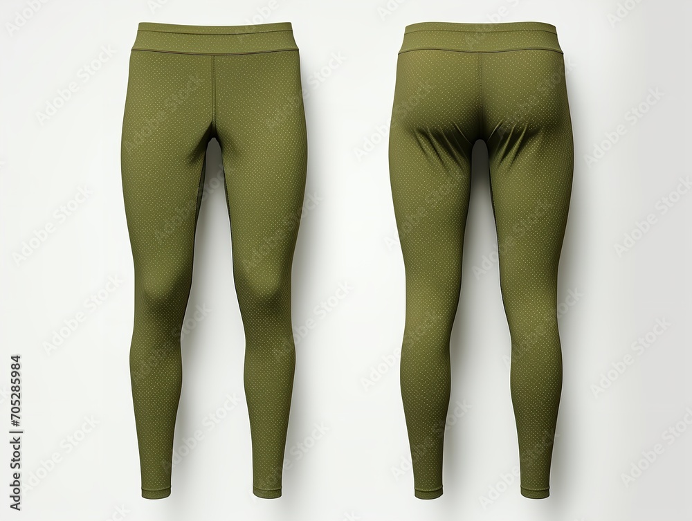Trendy Leggings Mockup for Fitness and Fashion - AI Generated Trendy Leggings Mockup for Fitness and Fashion - AI Generated
