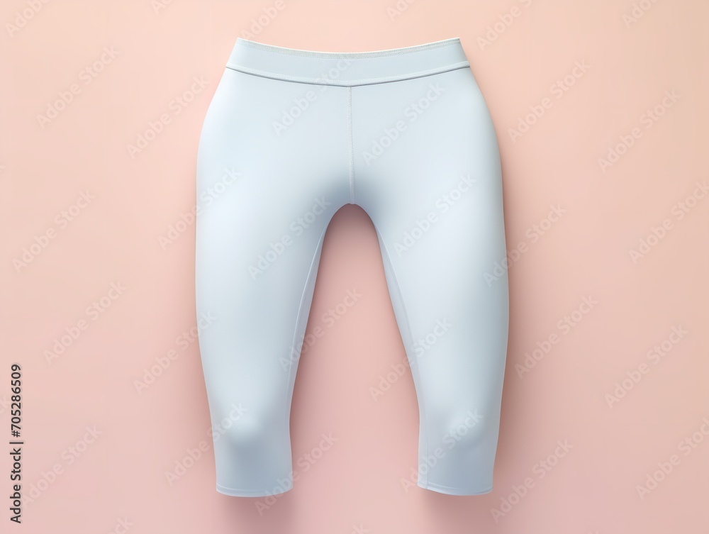 Trendy Leggings Mockup for Fitness and Fashion - AI Generated Trendy Leggings Mockup for Fitness and Fashion - AI Generated