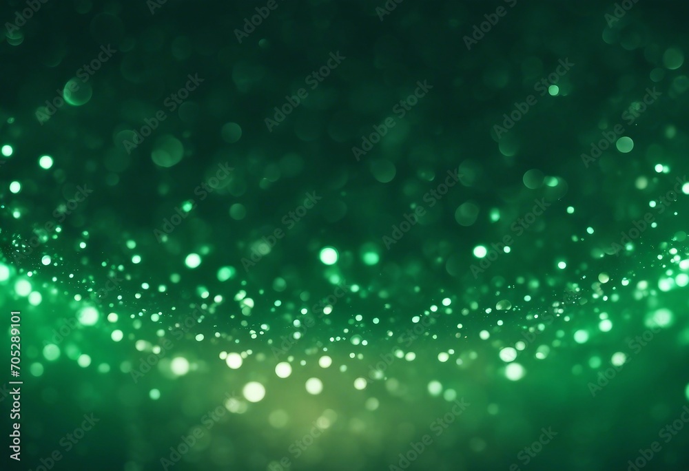 Dark green glowing grainy background