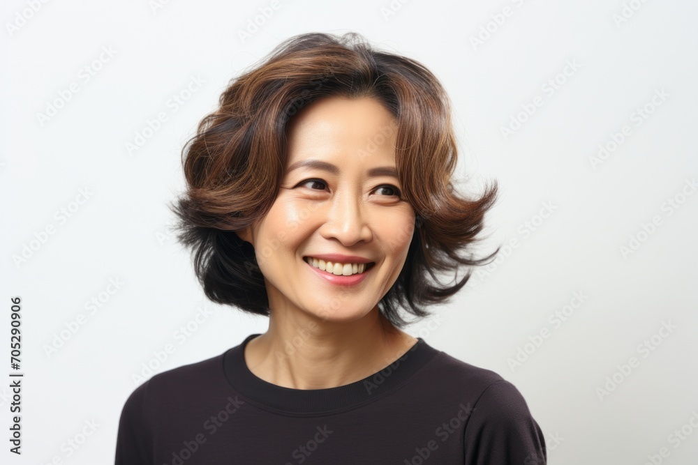 portrait of a beautiful asian woman smiling and looking at camera portrait of a beautiful asian woman smiling and looking at camera