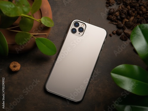 Sleek Phone Case Mockup for Smartphone Protection - AI Generated photo