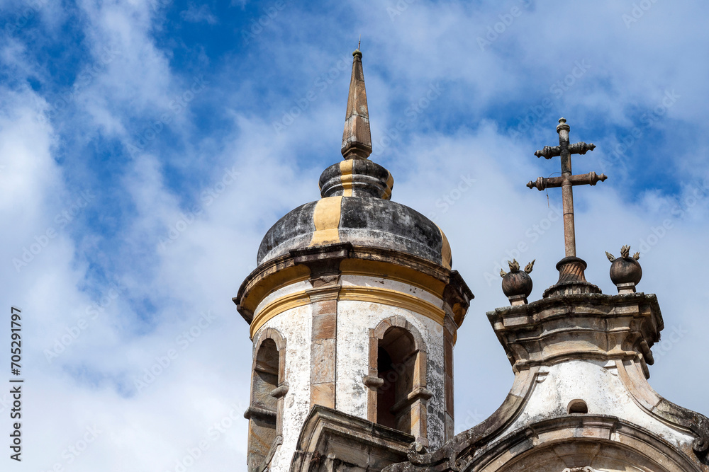 Church of Saint Francis of Assisi is a Rococo Catholic church in Ouro Preto, Brazil.