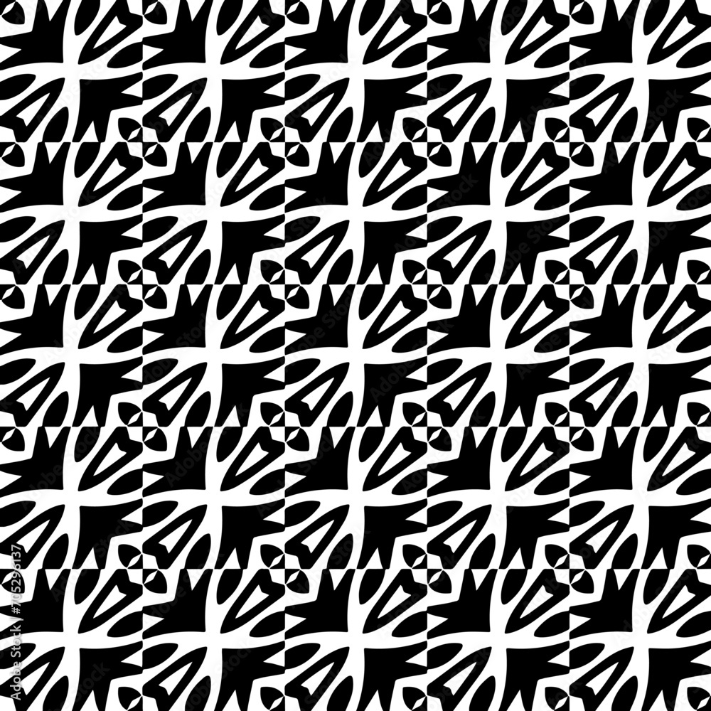 Monochrome pattern, Abstract texture for fabric print, card, table cloth, furniture, banner, cover, invitation, decoration, wrapping.seamless repeating pattern.Black color. Monochrome pattern, Abstract texture for fabric print, card, table cloth, furniture, banner, cover, invitation, decoration, wrapping.seamless repeating pattern.Black color.