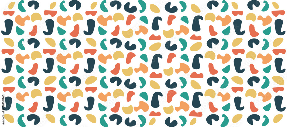 colorful abstract shape curve pattern design background colorful abstract shape curve pattern design background