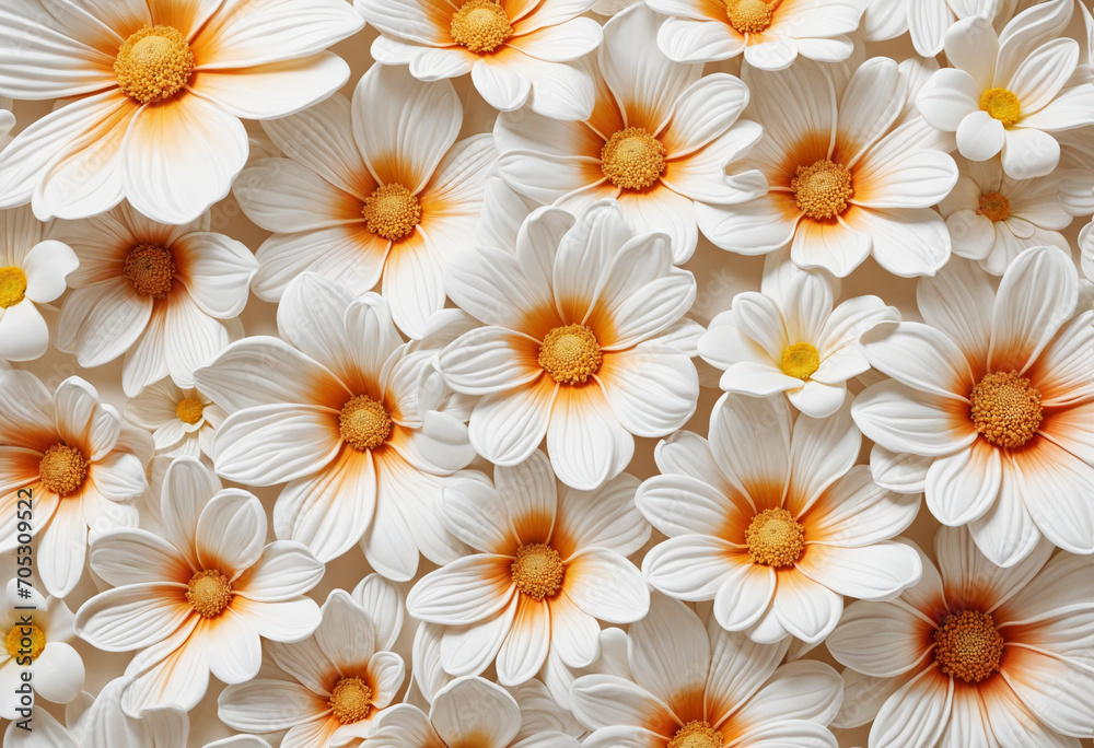 Stunning 3D floral wallpaper Stunning 3D floral wallpaper