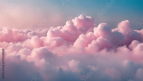 Cloud series : Colorful cotton candy Soft fog and clouds with a pastel colored pink to skyblue gradient for background stock photoPink Color Backgrounds Cloud Sky Cotton Candy