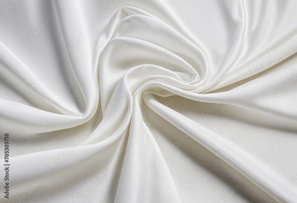 Obraz premium Softly textured white 3D fabric