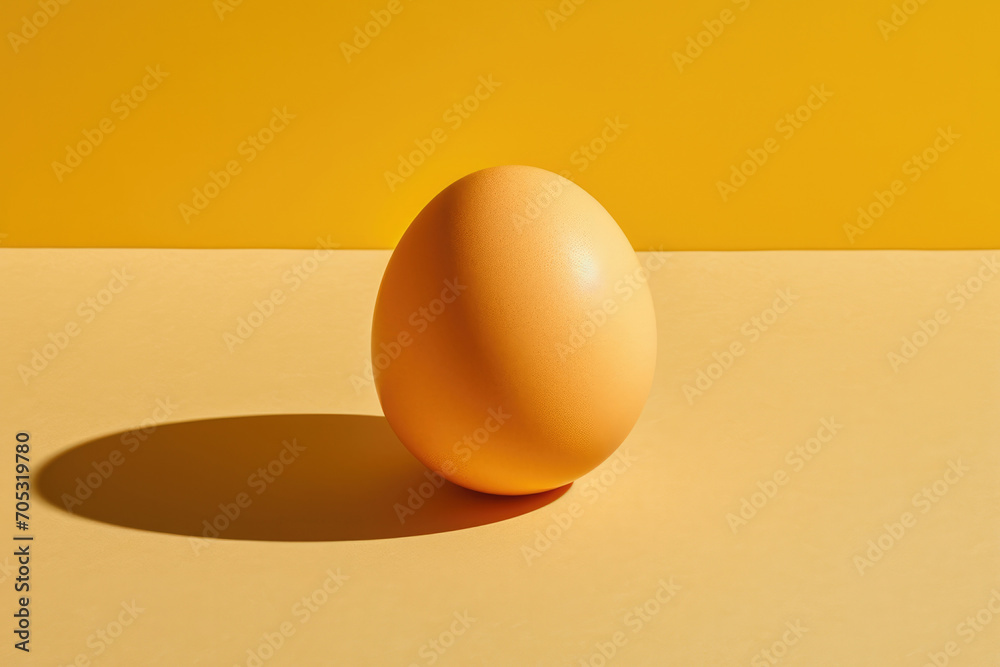 Chicken concept food protein organic healthy raw design background eggshell egg easter