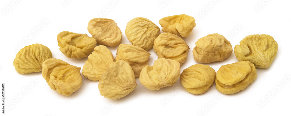 Dried chestnuts group