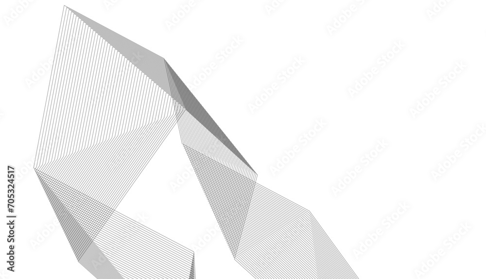 Abstract architectural design 3d rendering Abstract architectural design 3d rendering