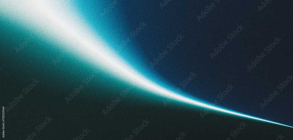 Light blue glowing abstract ray spotlight wave dark grainy background black noise texture banner design Light blue glowing abstract ray spotlight wave dark grainy background black noise texture banner design