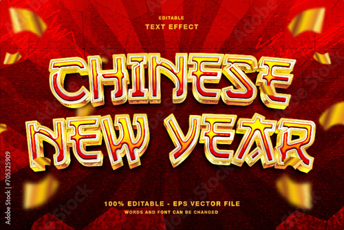 Chinese New Year Text Effect