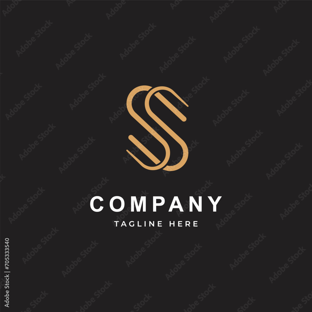 Abstract Letter S Initial logo icon design template. Elegant, modern, luxury, premium vector Abstract Letter S Initial logo icon design template. Elegant, modern, luxury, premium vector