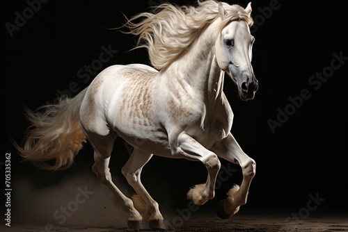 Portrait of lipizzaner horse © wendi
