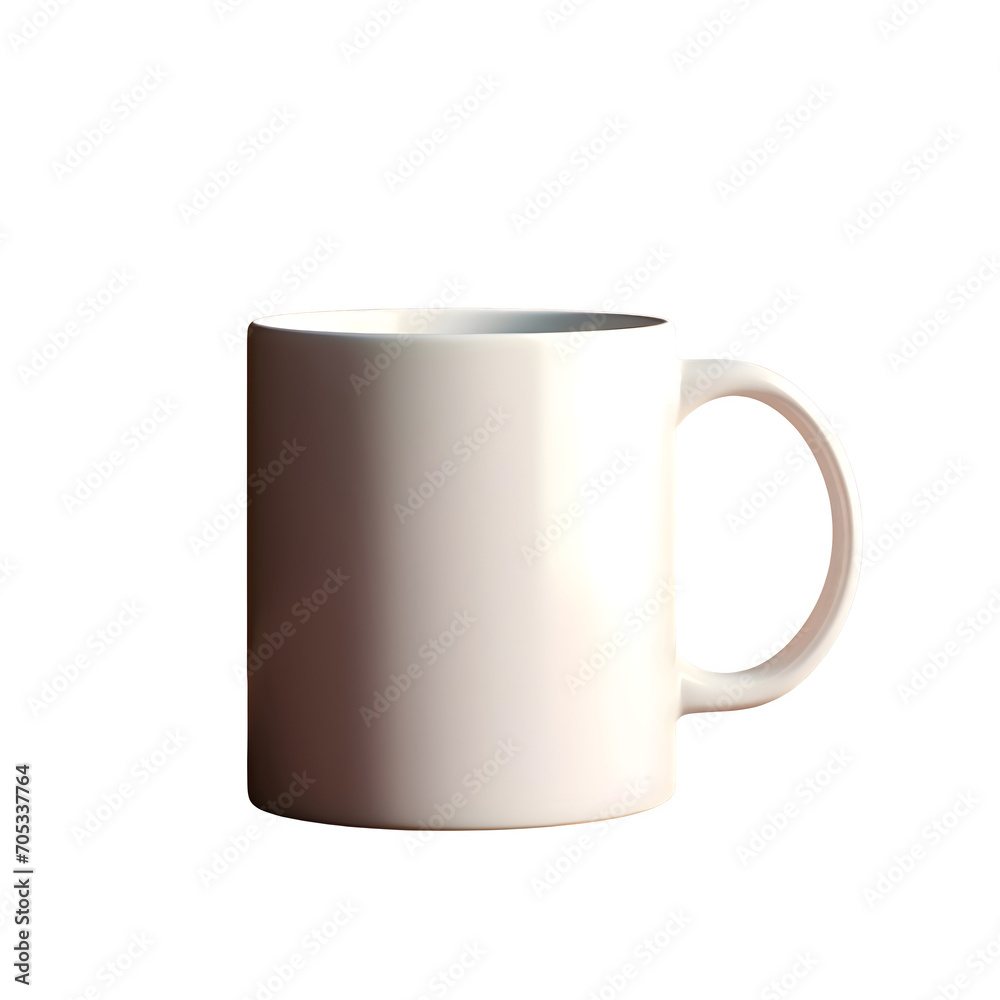 white cup isolated on transparent background white cup isolated on transparent background