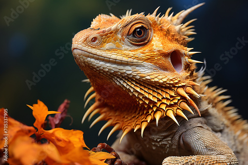 Lizard close-up