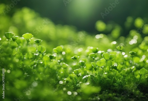 Green spring defocused abstract background stock photoBackgrounds Defocused Outdoors Yard Grounds