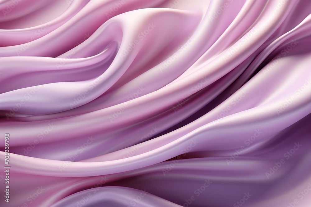Purple silk fabric with gentle waves Purple silk fabric with gentle waves