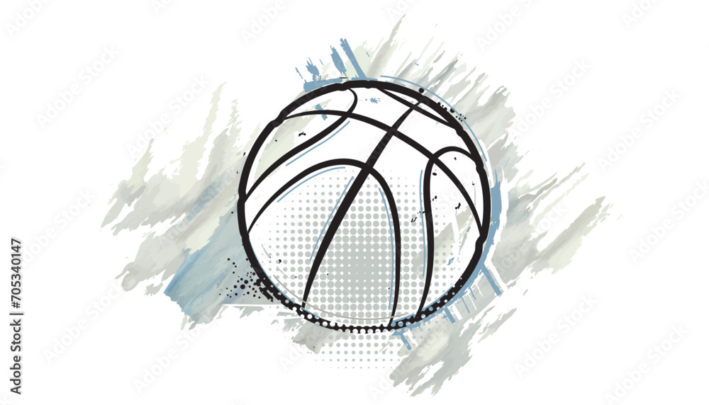 Basketball pop art design- vector illustration. Basketball pop art design- vector illustration.