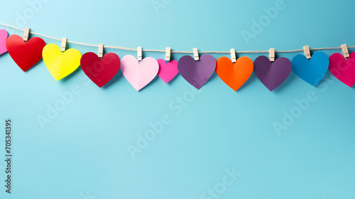 Valentine's Day, hearts, Valentine's Day background, wedding background, blank copy space