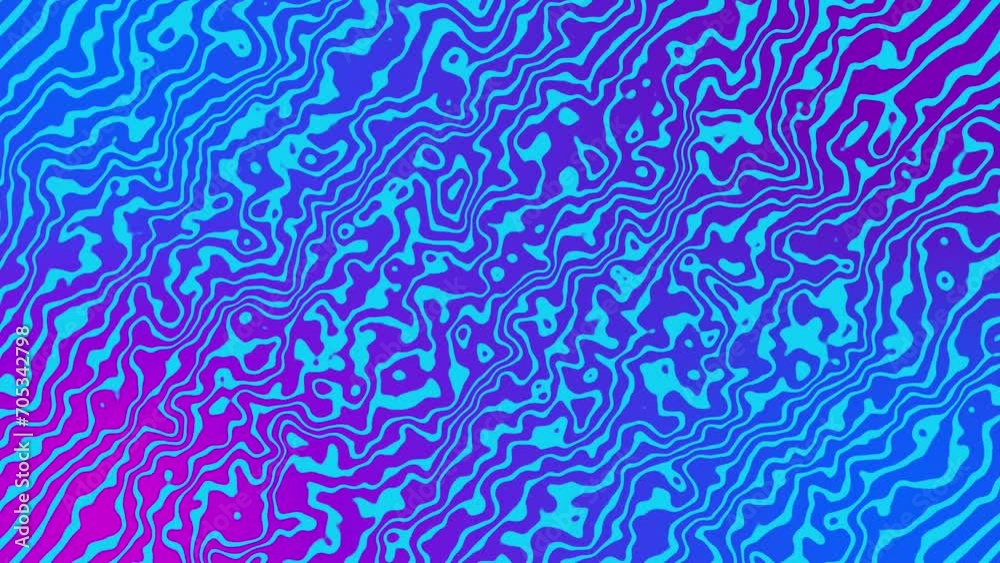 Abstract blue background - metallic undulating liquid reflecting vibrant surface - looped 4k video Abstract blue background - metallic undulating liquid reflecting vibrant surface - looped 4k video
