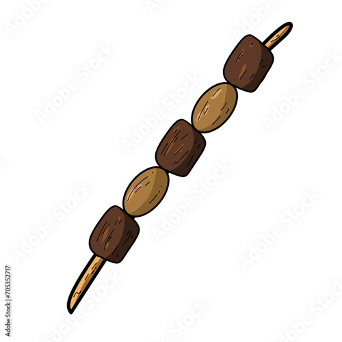 Indonesian food sate