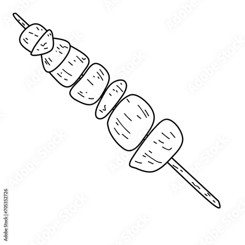 Indonesian food sate