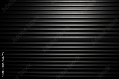 Close-up black metallic object, abstract wall pattern background