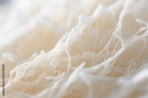 Sugarinfused webs A masterful creation formed by skillfully intertwining strands of sugar, resulting in an airy weblike treat that seduces the senses with its delicate sweetness and meltinthemouth