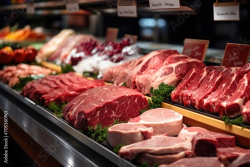 Wide selection of gourmet meat products