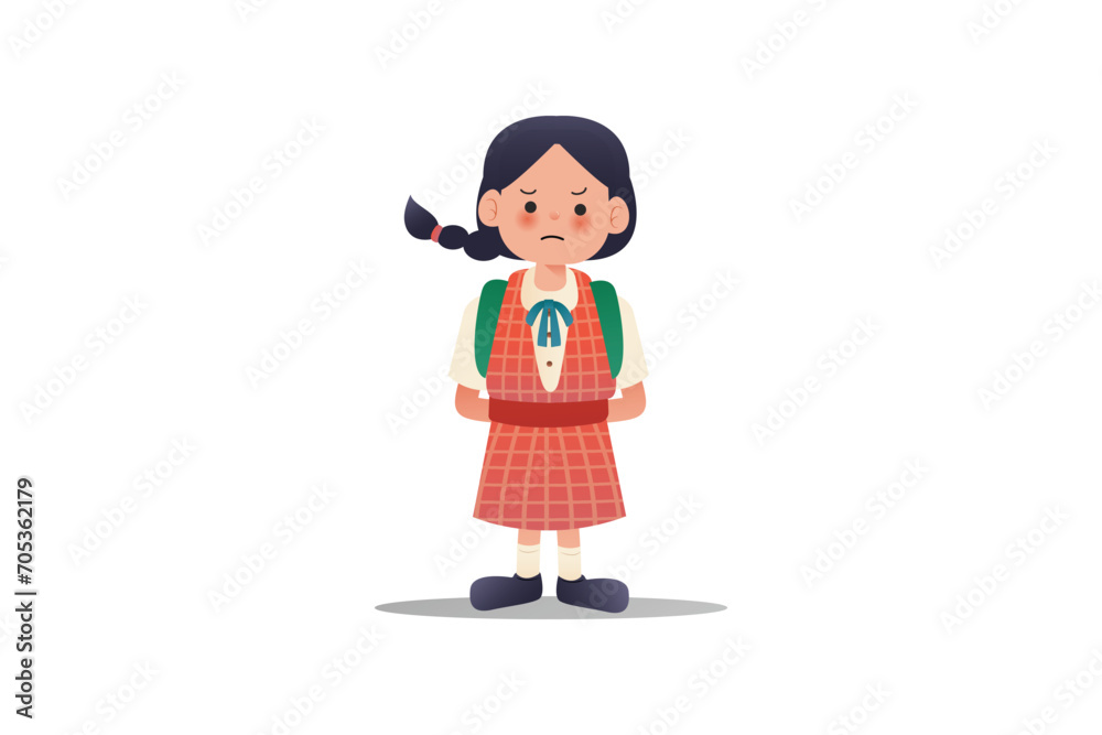 Girl Suppressed her Rage | Student Edition Girl Suppressed her Rage | Student Edition
