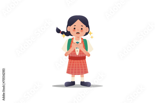 Girl's  Shocked Expression | Student Edition 