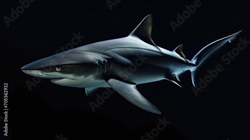 Bala Shark in the dark background