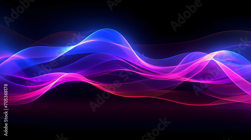 Technology abstract graphic poster web page PPT background, technology background