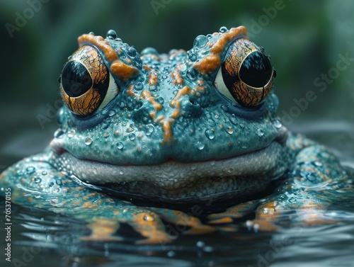 Frog up close