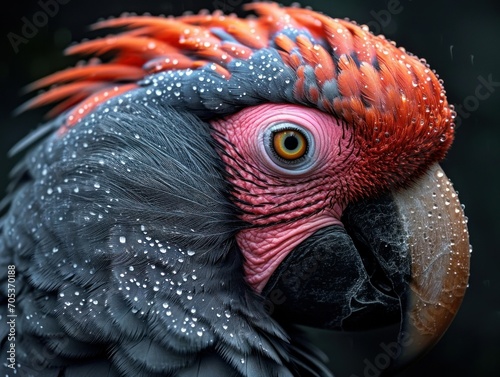 Parrot  up close
