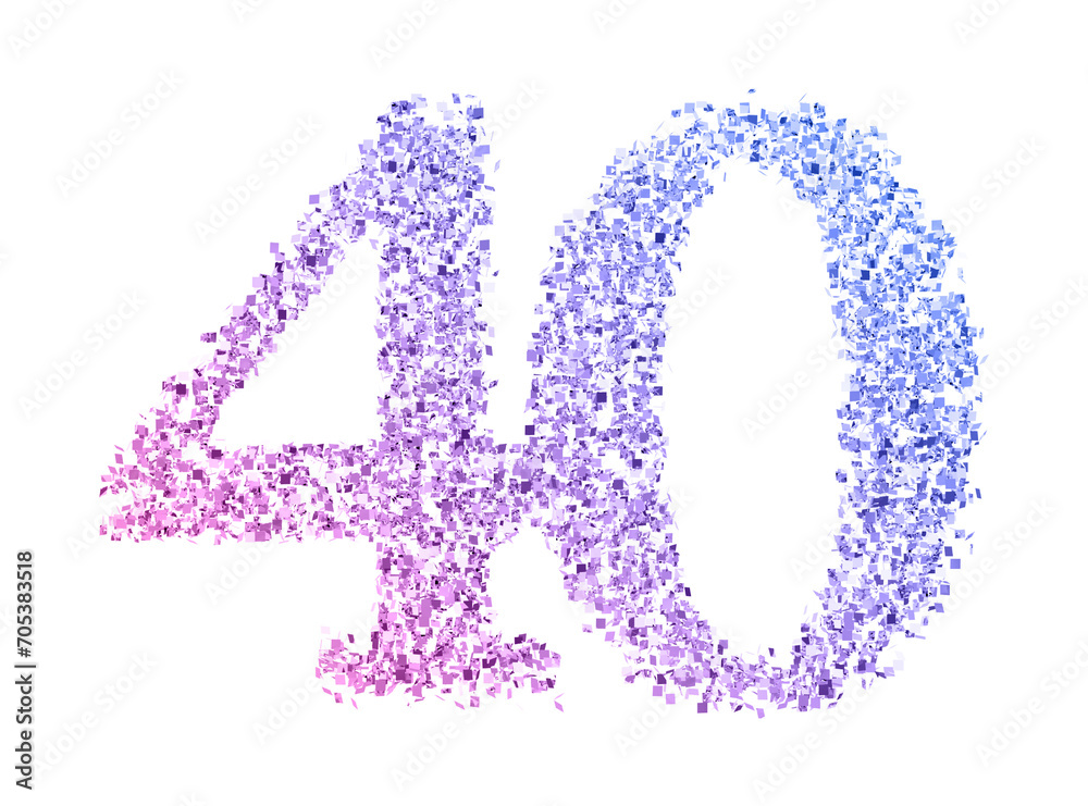 Gradient glitter number40 Gradient glitter number40