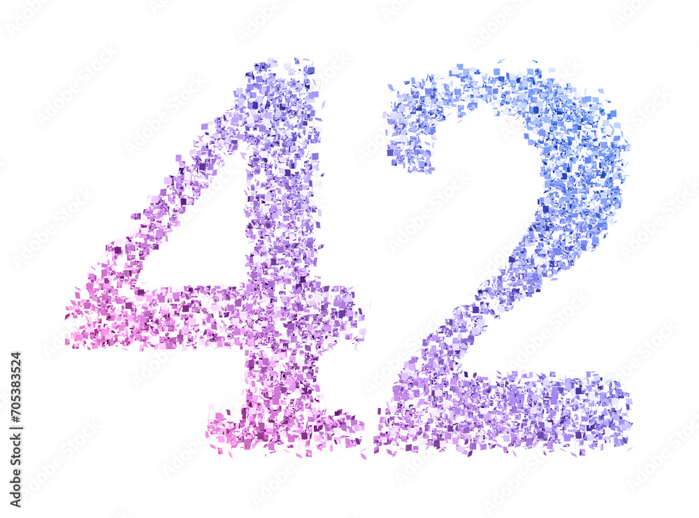 Gradient glitter number42 Gradient glitter number42