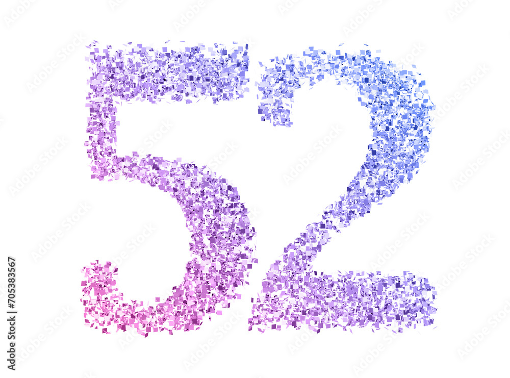 Gradient glitter number52 Gradient glitter number52