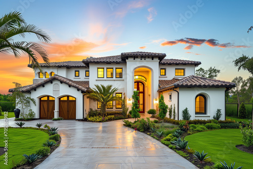 Beautiful Luxury Home Exterior, Luxury Mansion