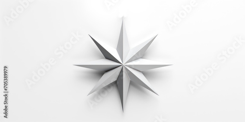 Gray  star isolate on transparency background png 