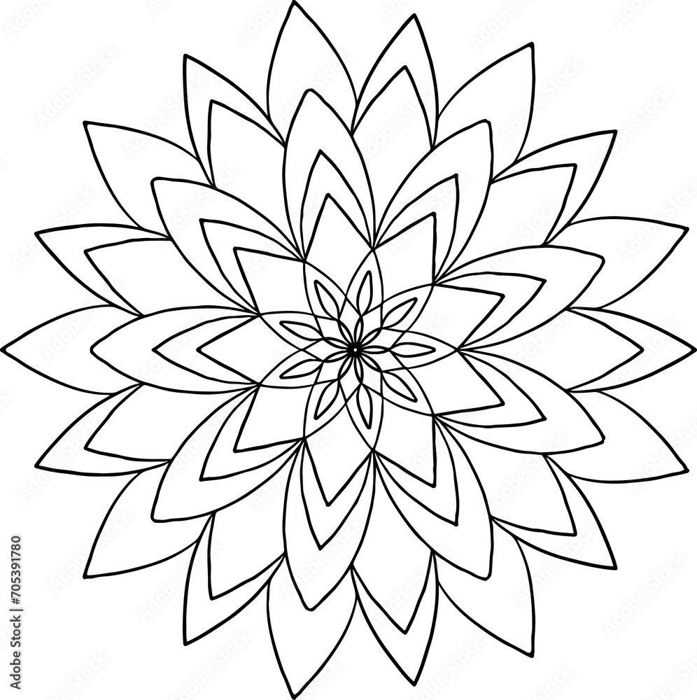 Mandala Circle Ornament Element Mandala Circle Ornament Element