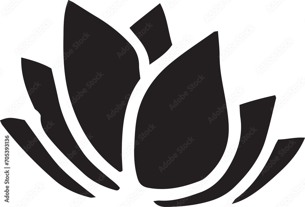 Floral Botanical Line Art Element Floral Botanical Line Art Element