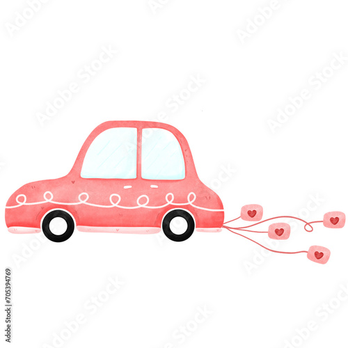 red car